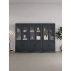 Lot de 3 bibliothèques Jodie Manhattan Comfort de 171,7 cm avec 6 étagères réglables