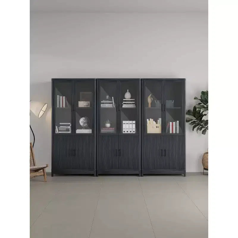 Lot de 3 bibliothèques Jodie Manhattan Comfort de 171,7 cm avec 6 étagères réglables
