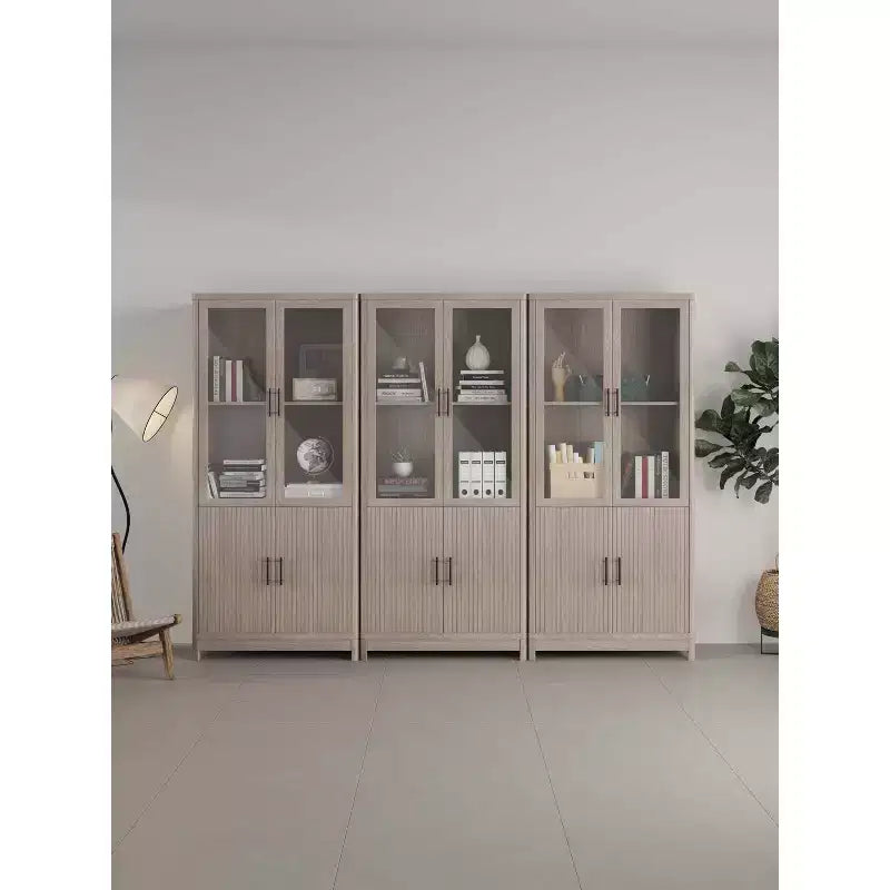 Lot de 3 bibliothèques Jodie Manhattan Comfort de 171,7 cm avec 6 étagères réglables