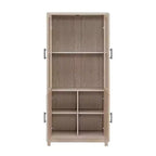 Lot de 3 bibliothèques Jodie Manhattan Comfort de 171,7 cm avec 6 étagères réglables