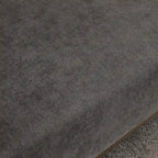 3-Seat Sofa with Stainless Steel Trim,Linen Fabric Couch,w/Metal Legs,for Living Room,Apartment,Office