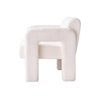 31.10 Wide Boucle Upholstered Accent Chair for Living Room