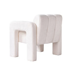 31.10 Wide Boucle Upholstered Accent Chair for Living Room