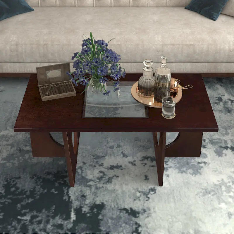 47 Contemporary Wood Rectangular Coffee Table