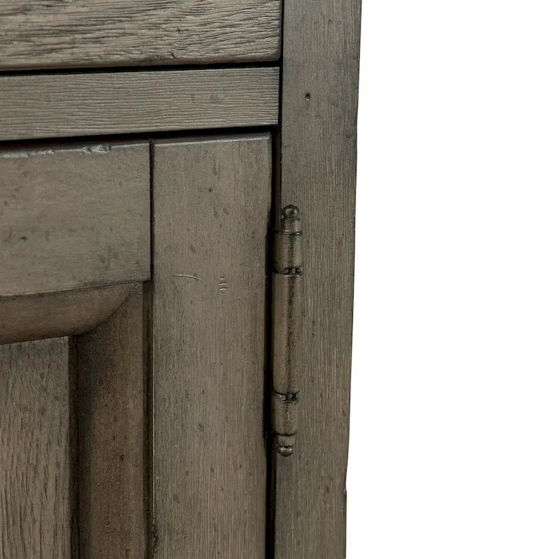 Americana Farmhouse Dusty Taupe Chairside Table
