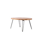 Reclaimed Wood Foldable Cocktail Table For Your Living Room