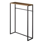 Console de table étroite Yamazaki Home, Acier, Charge max. 5 kg - L 18,5 x l 60 x H 80,5 cm