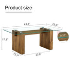 Modern minimalist coffee table