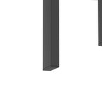 Lot de 2 tables basses modernes en verre trempé