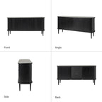 Buffet Franz Modern 63 po avec étagère réglable par HULALA HOME
