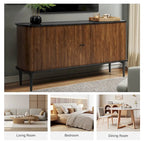 Buffet Franz Modern 63 po avec étagère réglable par HULALA HOME