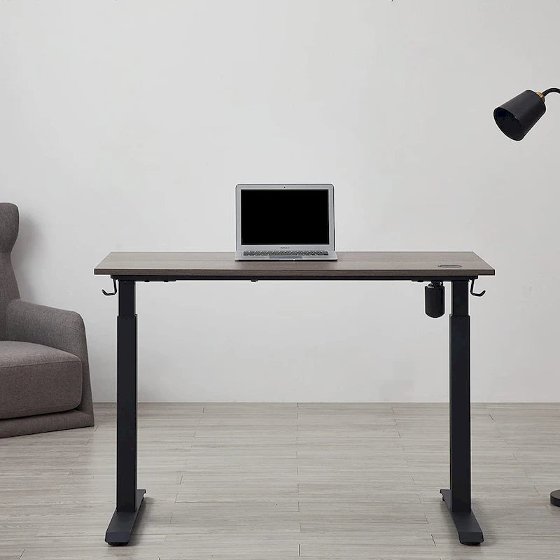 KOWO Electric Standing Desk 48 Height Adjustable Sit Stand Workstation w/Memory Preset, Home Office Desk