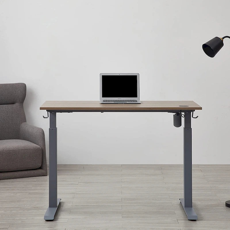 KOWO Electric Standing Desk 48 Height Adjustable Sit Stand Workstation w/Memory Preset, Home Office Desk