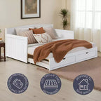 Lit de repos pour enfant Alaterre Furniture Harmony avec conversion