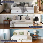 Lit de repos pour enfant Alaterre Furniture Harmony avec conversion