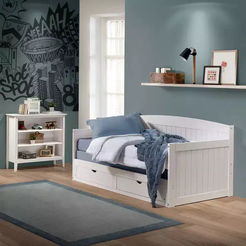 Lit de repos pour enfant Alaterre Furniture Harmony avec conversion