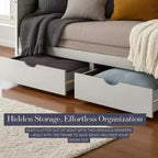 Lit de repos pour enfant Alaterre Furniture Harmony avec conversion