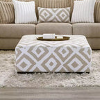 MAISON : Intérieur et Extérieur – Pouf carré rembourré Telven 41 po