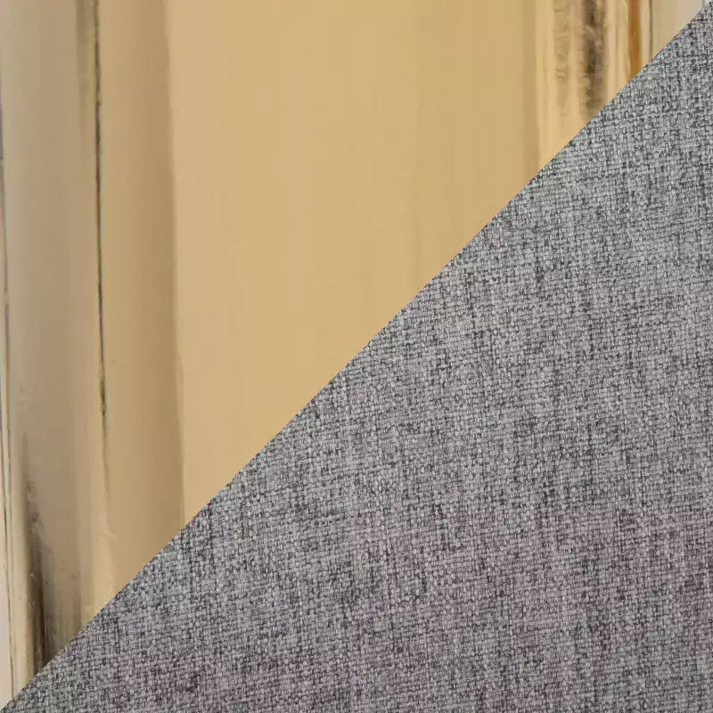 LumiSource Lot de 2 tabourets de bar réglables dossier haut en tissu Matisse