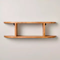 Rounded Edge Two Tier Wood Shelf - Hearth & Hand with Magnolia