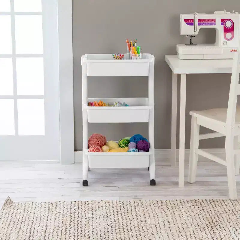 Chariot de rangement à 3 niveaux - Brightroom