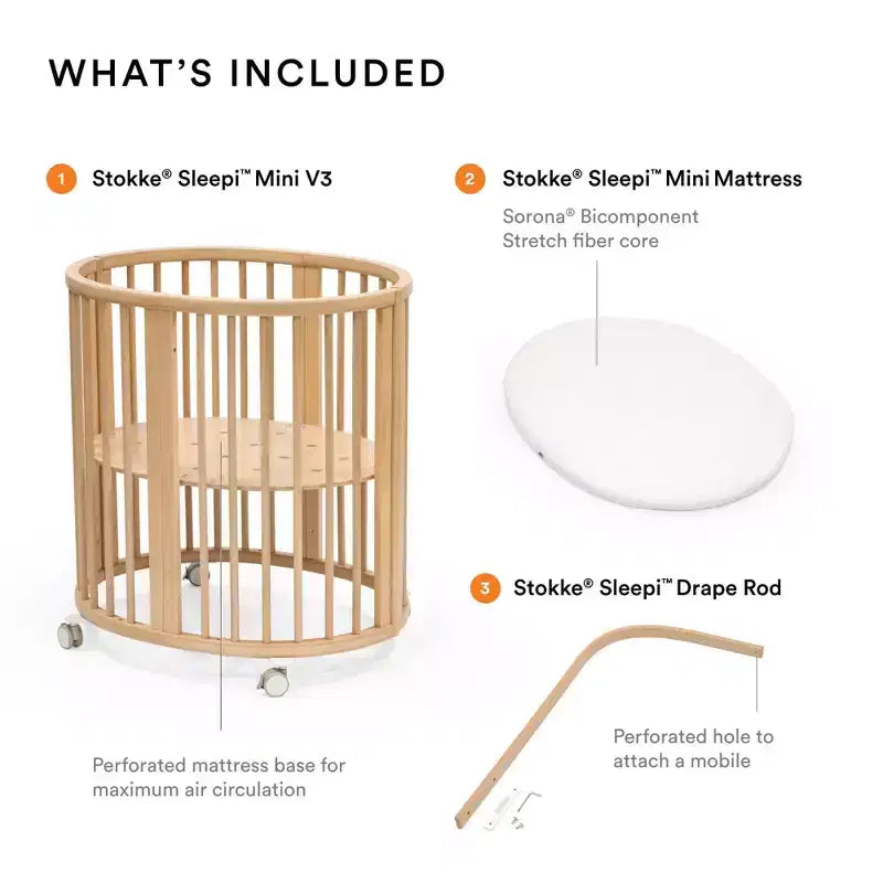 Stokke Sleepi Mini avec matelas
