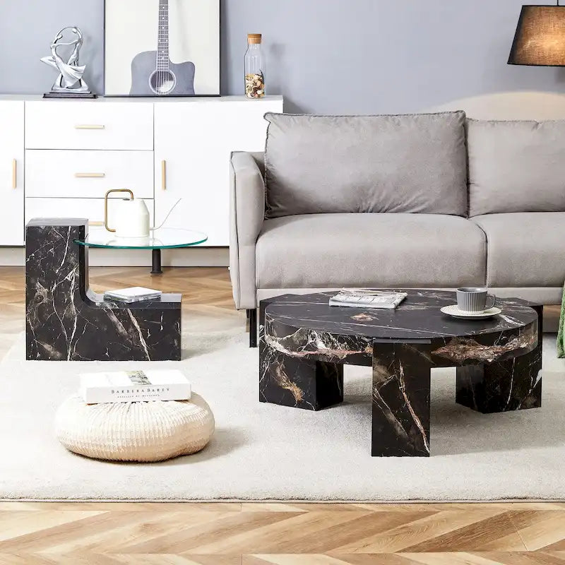 The Detachable Double-Decker Coffee Table,And The Detachable Design Can make The use of space more flexible
