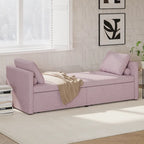 Modern Chaise Lounger Daybed Small Single Daybed with 2 Drawers,No Mattress Needed,Perfect For Living Rooms&Home Office