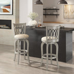 Tabouret de bar pivotant Rovinj Scroll Back