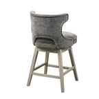 Madison Park Janet 360 degree Swivel Counter Stool