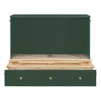 Nestfair Full Size Murphy Bed with Large Drawers