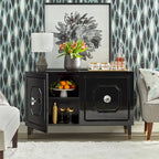 angelo:HOME Jaslene Glossy Glam Buffet/Media Cabinet