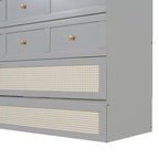 Nestfair Full Size Murphy Bed with Large Drawers