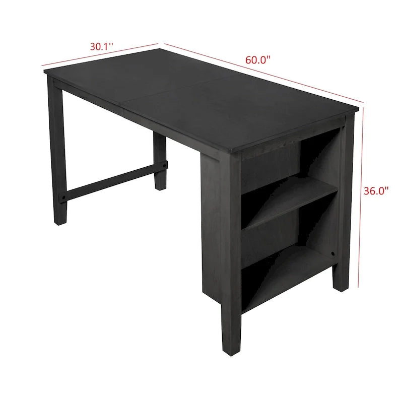 Africa 5-piece Counter Height Dining Table and Chair