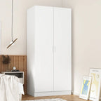 5-Tier Amoires Wardrobe Cabinet With 2 Doors