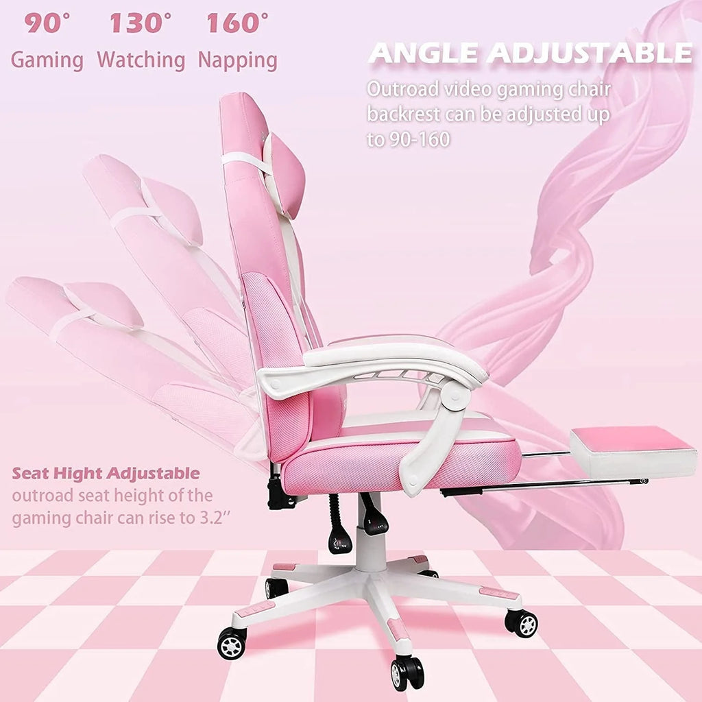 BOSSIN Racing Style Gaming Chair,300 lbs Big and Tall gamer chair High Back Computer Chair