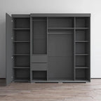 Three-Mirror Wardrobe