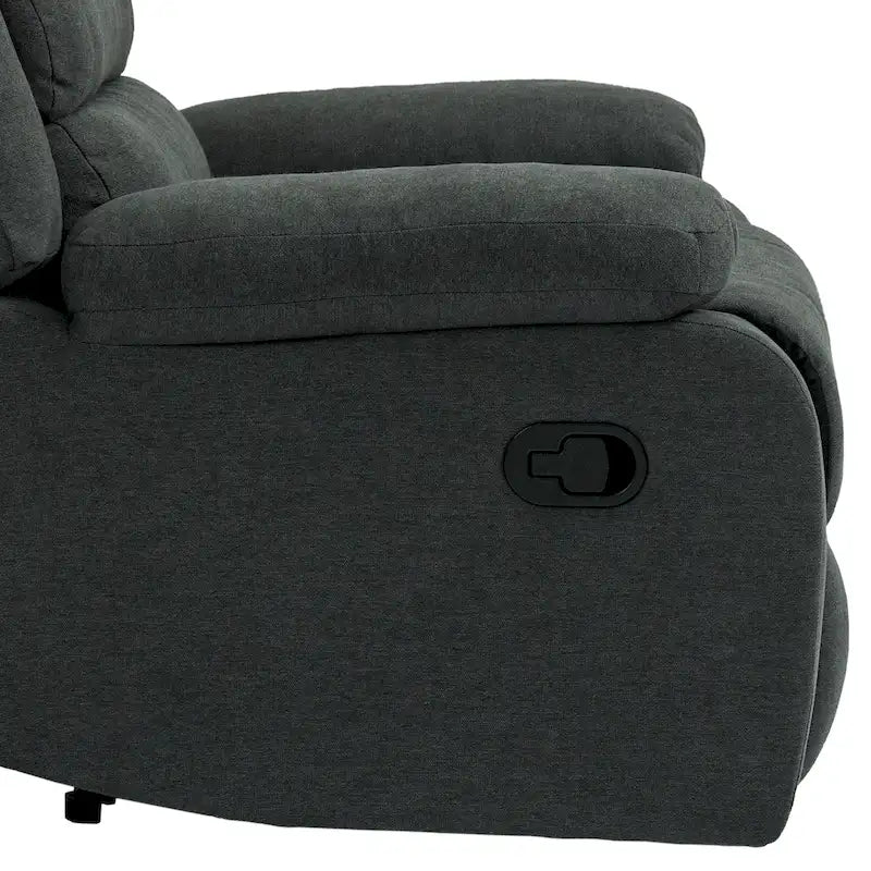 2 Set Classic and Traditional Manual Recliner Chair