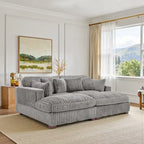 Modular Sectional Fabric Sofa for Living Room & Bedroom