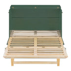 Nestfair Full Size Murphy Bed with Large Drawers