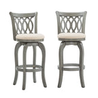 Tabouret de bar pivotant Rovinj Scroll Back
