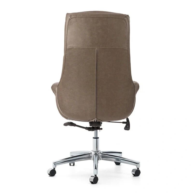 Faux Leather Office Chair - Swivel - Multiple Colors