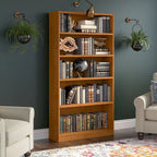 Universal Tall 5 Shelf Bookcase Storage by Bush Furniture